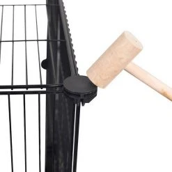 EUGAD Freigehege, Freigehege Kaninchen mit Stauraum Hasen Meerschweinchen Welpenauslauf Laufgitter mit Tür&Treppe DIY Schwarz 30 Platten (35x35cm/Platte) 105 x 70 x 70 cm -TischStuhl Verkäufe b76455ee 2410 5273 ac23 6321478b2a63