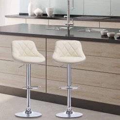 EUGAD Barhocker, 2er-Set Barstühle, höhenverstellbar, 360°drehbar Weiß Bordeaux, Cremeweiß, Grau, Khaki, Rot, Schwarz, Weiß 57 EUGAD Barhocker, 2er-Set Barstühle, höhenverstellbar, 360°drehbar Weiß Bordeaux, Cremeweiß, Grau, Khaki, Rot, Schwarz, Weiß -TischStuhl Verkäufe b77de9e9 86c4 51c9 9e75 ae6238251b4b