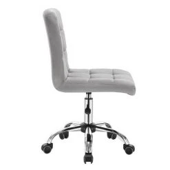 EUGAD Schreibtischstuhl, Arbeitshocker Bürohocker Samt Metall, 360° drehbar, Rosa Hellgrau 24 EUGAD Schreibtischstuhl, Arbeitshocker Bürohocker Samt Metall, 360° drehbar, Rosa Hellgrau -TischStuhl Verkäufe b7cc2060 efbf 5542 b56e f6b224222b00