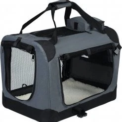 EUGAD Tiertransporttasche, Hundebox faltbar Hundetransportbox Auto Transportbox Reisebox Katzenbox Grau 52 EUGAD Tiertransporttasche, Hundebox faltbar Hundetransportbox Auto Transportbox Reisebox Katzenbox Grau -TischStuhl Verkäufe bb77f1a5 5fd0 581a 9809 051aa5168a2a