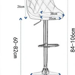 EUGAD Barhocker, 2er-Set Barstühle, höhenverstellbar, 360°drehbar Weiß Bordeaux, Cremeweiß, Grau, Khaki, Rot, Schwarz, Weiß 74 EUGAD Barhocker, 2er-Set Barstühle, höhenverstellbar, 360°drehbar Weiß Bordeaux, Cremeweiß, Grau, Khaki, Rot, Schwarz, Weiß -TischStuhl Verkäufe bbab50c2 7552 5ced abbb dc45a677c6c2