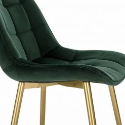 EUGAD Esszimmerstuhl, 6er-Set Küchenstühle Wohnzimmerstuhl mit Rückenlehne, Samt Sitzfläche, Gold Beine Schwarz Dunkelgrün, Grau, Rosa -TischStuhl Verkäufe bd6141b7 dbf8 5e27 b037 7d49cf76a43c