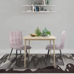 EUGAD Esszimmerstuhl (4 Stück), Küchenstuhl Polsterstuhl, mit Rückenlehne, Metallbeine, Sitzfläche aus Leinen, Hellgrau -TischStuhl Verkäufe be9afa1b 65eb 42f8 8e12 ef875fdbd624