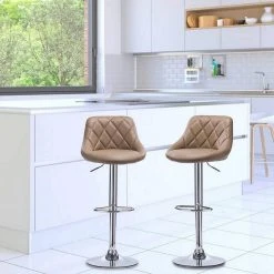 EUGAD Barhocker, 2er-Set Barstühle, höhenverstellbar, 360°drehbar Weiß Bordeaux, Cremeweiß, Grau, Khaki, Rot, Schwarz, Weiß 51 EUGAD Barhocker, 2er-Set Barstühle, höhenverstellbar, 360°drehbar Weiß Bordeaux, Cremeweiß, Grau, Khaki, Rot, Schwarz, Weiß -TischStuhl Verkäufe bf39270e 0866 5c8d ac45 c83671683a47