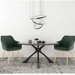 EUGAD Polsterstuhl (Set, 1 Stück), Esszimmerstuhl Küchenstuhl Samt, mit goldener Metallbeinen Blau, Bordeaux, Dunkelgrau, Dunkelgrün, Hellgrau, Rosa, Schwarz 63 EUGAD Polsterstuhl (Set, 1 Stück), Esszimmerstuhl Küchenstuhl Samt, mit goldener Metallbeinen Blau, Bordeaux, Dunkelgrau, Dunkelgrün, Hellgrau, Rosa, Schwarz -TischStuhl Verkäufe bfc3819a 6871 435e 8035 388c5dc627dc