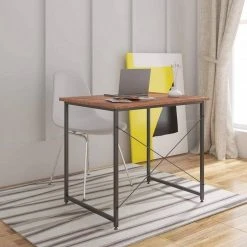 EUGAD Schreibtisch, Computertisch Esstisch Holz Stahl 80x60x70 cm Holz Vintage+schwarz Hell Eiche+schwarz, Hell Eiche+wei&szlig;, Marmor+schwarz -TischStuhl Verkäufe c0ff0bac 97ea 5db6 aeef 4d9c661bf0ee