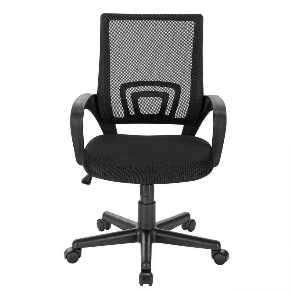 EUGAD Chefsessel (1 Stück), Bürostuhl mit Netz-Design-Sitzkissen Wippfunktion, Mesh, Schwarz Grau 4 EUGAD Chefsessel (1 Stück), Bürostuhl mit Netz-Design-Sitzkissen Wippfunktion, Mesh, Schwarz Grau – Bild 4