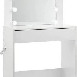 EUGAD Schminktisch, Frisiertisch 10 LED-Lampen mit Schubladen 80x40cm Schwarz Weiß 21 EUGAD Schminktisch, Frisiertisch 10 LED-Lampen mit Schubladen 80x40cm Schwarz Weiß -TischStuhl Verkäufe c2dc4b9e 6f02 4f50 b439 f6439ad3811e