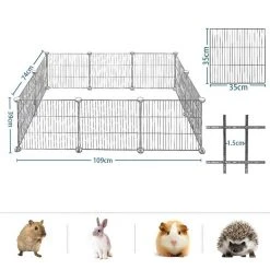 EUGAD Freigehege, Freigehege DIY Laufstall Kleintiere 109x74x39cm -TischStuhl Verkäufe c6a5203a d6e7 5bfd 9273 992c52e0cecb