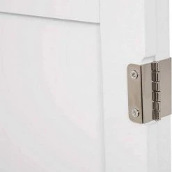 EUGAD Badkommode, Badezimmerschrank, 2 Türen, 1 Schubkasten, mit verstellbare Regalebene, MDF, Weiß -TischStuhl Verkäufe c7f2d1ab bc7f 5f3e af69 1aba613cd804