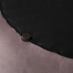 EUGAD Sitzhocker, Sitztruhe mit Stauraum, Sitz rund mit Deckel, Samt, ca.27L, Rosa Dunkelgrau, Hellgrau -TischStuhl Verkäufe caede6ba 5892 5dc0 ae3d 67ba78895752