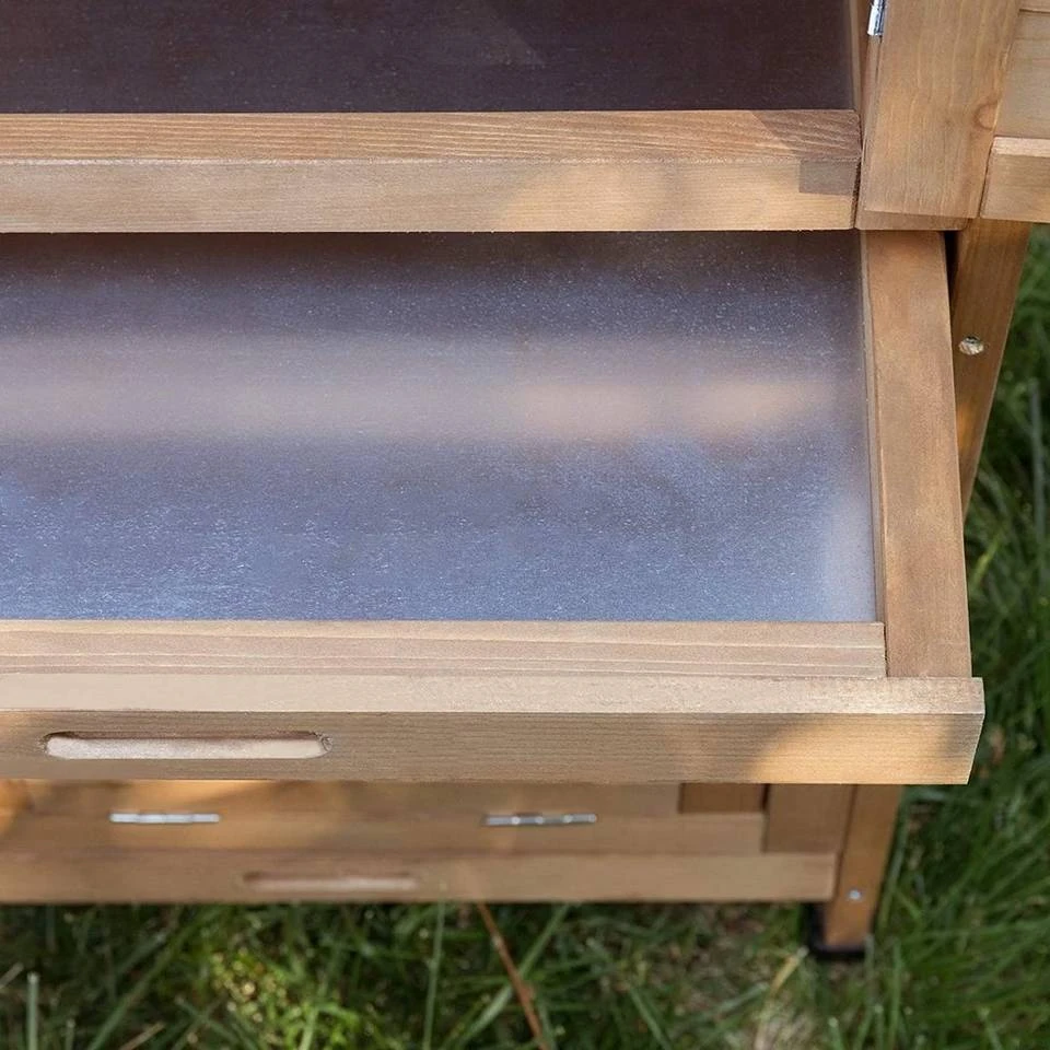 EUGAD Tierhaus, Hasenstall Kaninchenstall Hasenkäfig Kleintierstall Meerschweinchen Massivholz Hellrot 120 x 50 x 100,5 cm Grau-Weiß, Hellbraun 14 EUGAD Tierhaus, Hasenstall Kaninchenstall Hasenkäfig Kleintierstall Meerschweinchen Massivholz Hellrot 120 x 50 x 100,5 cm Grau-Weiß, Hellbraun – Bild 14