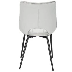 EUGAD Esszimmerstuhl (2 Stück), Küchenstuhl, Polsterstuhl, Wohnzimmerstuhl ohne Armlehne, Metallbeine, Samt, Dunkelgrau Hellgrau, Schwarz -TischStuhl Verkäufe d10eb516 a65e 411e 8a69 9f6382ea4e44