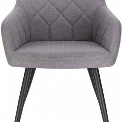 EUGAD Esszimmerstuhl (2 Stück), Wohnzimmerstuhl aus Leinen Polsterstuhl mit Armlehnen und Rückenlehne schwarze Gestell aus Metall Hellgrau Dunkelgrau 19 EUGAD Esszimmerstuhl (2 Stück), Wohnzimmerstuhl aus Leinen Polsterstuhl mit Armlehnen und Rückenlehne schwarze Gestell aus Metall Hellgrau Dunkelgrau -TischStuhl Verkäufe d6654785 41d1 531d 8ad1 541bd6e9a7c2