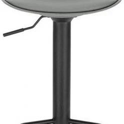 EUGAD Barhocker, mit Rückenlehne, Barstühle Höhenverstellbar und 360° Drehbar, Zeitgenössisch für Esszimmer, Bar Schwarz Grau -TischStuhl Verkäufe d6db1fec a8d4 5e46 8c72 39d33953652e