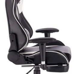 EUGAD Gaming-Stuhl (1 Stück), Racing Stuhl mit Fußstütze Racing Stuhl Drehstuhl Bürostuhl Schreibtischstuhl PC Stuhl mit Wippfunktion Höhenverstellbar Kunstleder Rot Grau, Weiß -TischStuhl Verkäufe d97f5c76 5297 510f 9724 6b0bd636f494