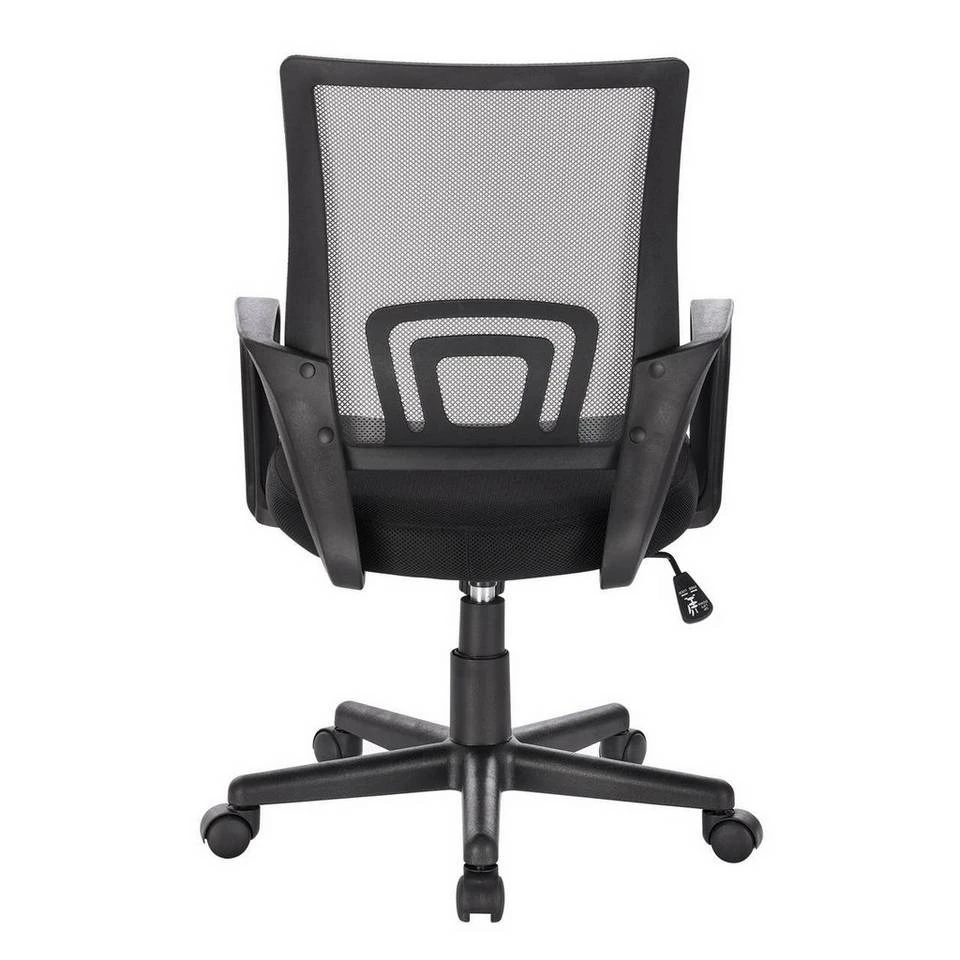 EUGAD Chefsessel (1 Stück), Bürostuhl mit Netz-Design-Sitzkissen Wippfunktion, Mesh, Schwarz Grau 12 EUGAD Chefsessel (1 Stück), Bürostuhl mit Netz-Design-Sitzkissen Wippfunktion, Mesh, Schwarz Grau – Bild 12