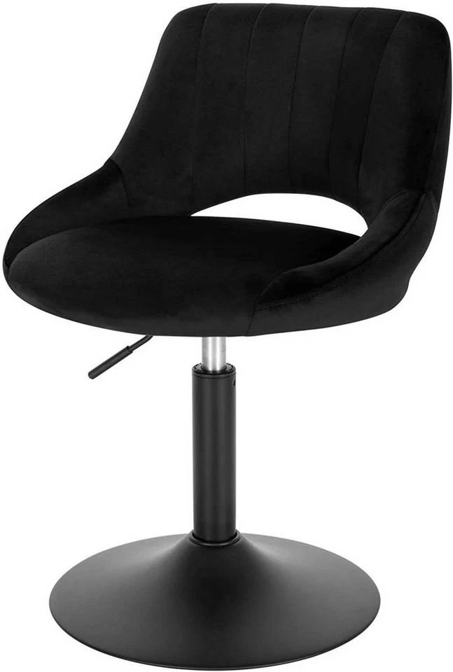 EUGAD Barhocker (4 St), Barstuhl Barsessel Sessel Loungesessel höhenverstellbar Clubsessel Cocktailsessel Drehsessel Samt Sitzhöhe 40–55 cm Schwarz Dunkelgrau, Rosa 7 EUGAD Barhocker (4 St), Barstuhl Barsessel Sessel Loungesessel höhenverstellbar Clubsessel Cocktailsessel Drehsessel Samt Sitzhöhe 40–55 cm Schwarz Dunkelgrau, Rosa – Bild 7