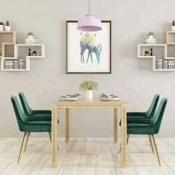 EUGAD Esszimmerstuhl (2 Stück), Küchenstuhl Wohnzimmerstuhl Sitzfläche aus Samt mit Metallbeine,Stuhl für Esszimmer Wohnzimmer Küche, Hellgrau Bordeaux, Dunkelgrau, Dunkelgr&uuml;n, Rosa -TischStuhl Verkäufe e23b4d3a 16bc 4517 990a be07b89a1195