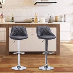 EUGAD Barhocker, 2er-Set Barstühle, höhenverstellbar, 360°drehbar Weiß Bordeaux, Cremeweiß, Grau, Khaki, Rot, Schwarz, Weiß 61 EUGAD Barhocker, 2er-Set Barstühle, höhenverstellbar, 360°drehbar Weiß Bordeaux, Cremeweiß, Grau, Khaki, Rot, Schwarz, Weiß -TischStuhl Verkäufe e246660e eefd 5f0b 945f ea881104f62f