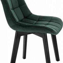 EUGAD Esszimmerstuhl (6 Stück), Wohnzimmerstuhl mit Rückenlehne, Polsterstuhl Küchenstuhl Weich Samt und Holz für ESS- und Wohnzimmer Schwarz Dunkelgrau, Dunkelgr&uuml;n, Rosa -TischStuhl Verkäufe eaf4dd88 a412 53b4 9617 e718eaea9620