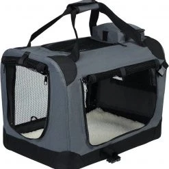 EUGAD Tiertransporttasche, Hundebox faltbar Hundetransportbox Auto Transportbox Reisebox Katzenbox Grau 67 EUGAD Tiertransporttasche, Hundebox faltbar Hundetransportbox Auto Transportbox Reisebox Katzenbox Grau -TischStuhl Verkäufe ec0102ba dd8c 51c0 b9eb d5a91594cf76