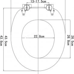EUGAD WC-Sitz (1-St), Toilettensitz, WC Sitz mit Absenkautomatik, MDF, Holz, Softclose Scharnier Gr&uuml;ne Bl&auml;tter, Holzfarbe, Lilie, Seestern, Seestern Am Strand, Seestern Sonnenuntergang, Stone, &lrm;Lila Blume und Stones -TischStuhl Verkäufe ec6276a6 25fa 4e46 8cad cdcadef4f39b