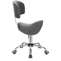 EUGAD Arbeitshocker (1er-Set), Sattelhocker mit Rückenlehne gepolstert höhenverstellbar aus Kunstleder Schwarz Grau, Wei&szlig; -TischStuhl Verkäufe ec8fcc2f a2d8 58b7 9e65 55e88254327b