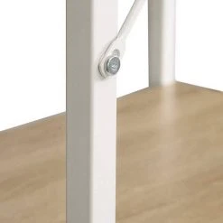 EUGAD Kleiderständer, Garderobenständer mit 2 Ablagen Holz Metall Schwarz-Hell Eiche Schwarz-Vintage, Wei&szlig;-Eiche -TischStuhl Verkäufe effb5f18 b46e 562a 9267 033df60ab8eb