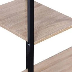 EUGAD Kleiderständer, Wäscheständer Garderobenständer mit Ablage Schwarzrohre und Eiche Platte Schwarz-Hell Eiche, Schwarz-Vintage, Wei&szlig;-Eiche -TischStuhl Verkäufe f0e65b9e 058d 5393 b666 35f02270c1ce