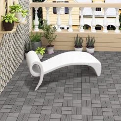 EUGAD WPC-Fliesen, 22 Stück WPC Terrassenfliesen Klickfliesen 30x30cm Coffee Anthrazit, Dunkelgrau, Hellgrau -TischStuhl Verkäufe f35dc56a d3cc 58c8 9c80 aa3af5b15e02