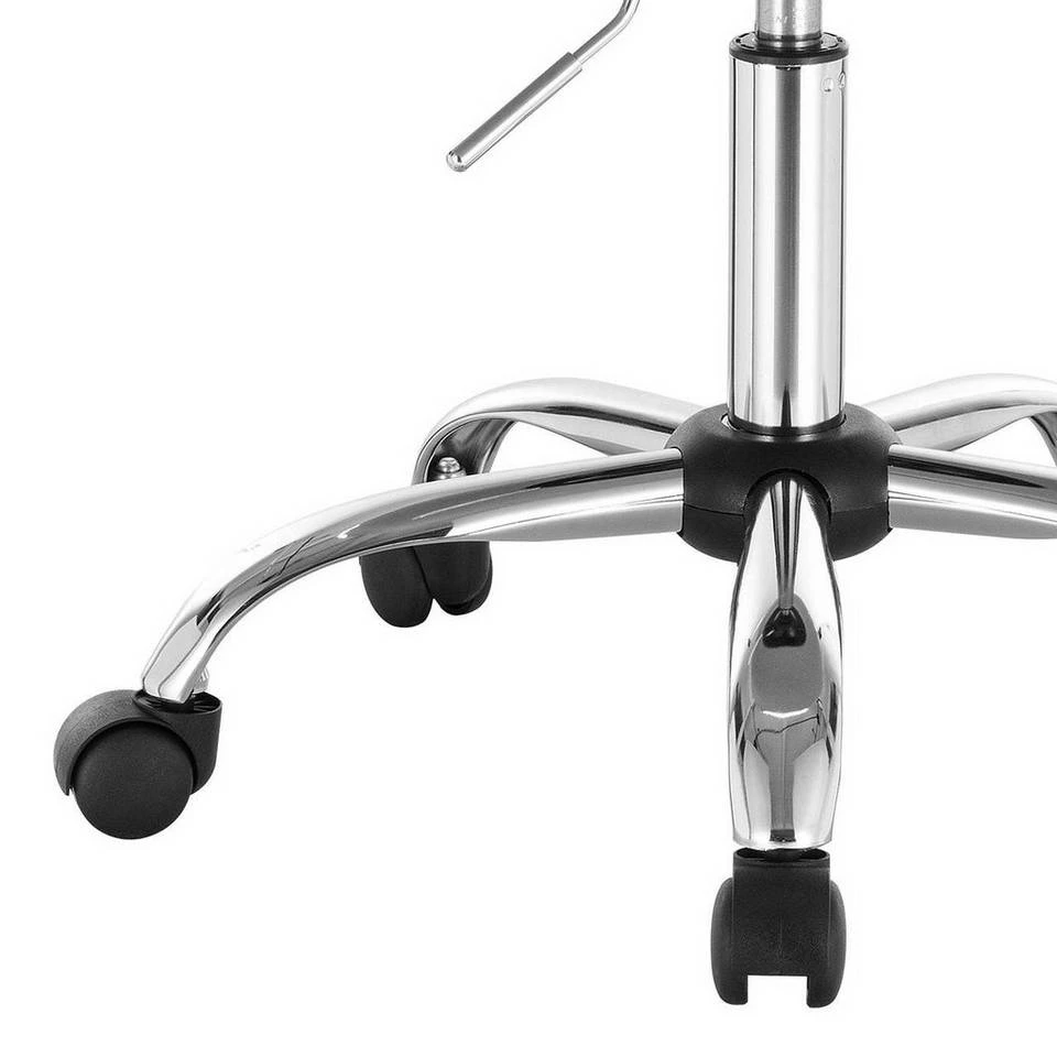 EUGAD Schreibtischstuhl, Arbeitshocker, Stoffbezug, 360° drehbar, Dunkelgrau Duneklgrau, Hellgrau 13 EUGAD Schreibtischstuhl, Arbeitshocker, Stoffbezug, 360° drehbar, Dunkelgrau Duneklgrau, Hellgrau – Bild 13