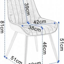 EUGAD Esszimmerstuhl, 4 Stücke Retro Küchenstuhl Sitzfläche aus PU mit Metallbeine Schwarz Braun, Dunkelbraun, Dunkelgrün, Grau -TischStuhl Verkäufe f4a92ff0 68ab 5d85 8c3f 10122842a6b8