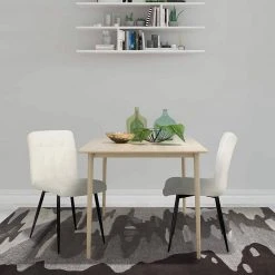 EUGAD Esszimmerstuhl (4 Stück), Polsterstuhl Wohnzimmerstuhl Samtstuhl Sessel mit Rückenlehne, Metallbeine, Sitzfläche aus Samt, Blau Creme, Dunkelgrau, Hellgrau, Rosa -TischStuhl Verkäufe f65ad76c 8edc 4474 8d38 71f9559297c1