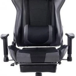 EUGAD Gaming Chair, Bürostuhl Schreibtischstuhl, Kunstleder, mit Ledenkissen Kopfstütze einstellbaren Armlehnen Weiß Grau, Rot, Wei&szlig; -TischStuhl Verkäufe f6cc56b9 16fb 5f36 ae4e 257d7f4177fb