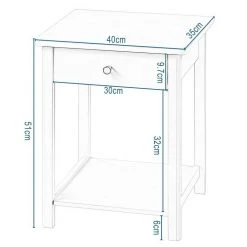 EUGAD Nachttisch, 2er-Set Nachtkommode Sofatisch Kaffeetisch Beistelltisch Nachtschrank für Wohnzimmer Schlafzimmer mit Schublade mit Ablage aus MDF Weiß -TischStuhl Verkäufe f8b21cbb a29e 4b87 bacb d8a2f625e3e6