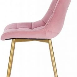 EUGAD Esszimmerstuhl, 6er-Set Küchenstühle Wohnzimmerstuhl mit Rückenlehne, Samt Sitzfläche, Gold Beine Schwarz Dunkelgrün, Grau, Rosa -TischStuhl Verkäufe f8b49293 9c67 5e7b b30e 2e94d61b06cf