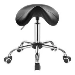 EUGAD Drehstuhl (1 Stück), Sattelhocker gepolstert höhenverstellbar aus Kunstleder Grau Schwarz, Wei&szlig; -TischStuhl Verkäufe fa8f99c6 b5ec 5934 94cd a25cc78f5eeb