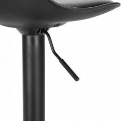 EUGAD Barhocker, mit Rückenlehne, Barstühle Höhenverstellbar und 360° Drehbar, Zeitgenössisch für Esszimmer, Bar Schwarz Grau -TischStuhl Verkäufe fb1f44aa d9e6 5cc6 9c3a e312625ac146