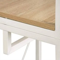 EUGAD Kleiderständer, Garderobenständer mit 2 Ablagen Holz Metall Schwarz-Hell Eiche Schwarz-Vintage, Wei&szlig;-Eiche -TischStuhl Verkäufe fbfbebad b89d 5a99 a917 25ef806234bb