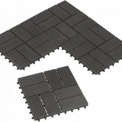 EUGAD WPC-Fliesen, 22 Stück WPC Terrassenfliesen Klickfliesen 30x30cm Coffee Anthrazit, Dunkelgrau, Hellgrau -TischStuhl Verkäufe fccfdf76 1691 5705 a5a9 adb02cfb7f13
