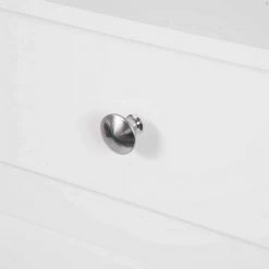 EUGAD Badkommode, Badezimmerschrank, 2 Türen, 1 Schubkasten, mit verstellbare Regalebene, MDF, Weiß -TischStuhl Verkäufe fd683cc6 9226 5af9 9358 3e1c4d375170