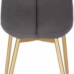 EUGAD Esszimmerstuhl, 6er-Set Küchenstühle Wohnzimmerstuhl mit Rückenlehne, Samt Sitzfläche, Gold Beine Schwarz Dunkelgrün, Grau, Rosa -TischStuhl Verkäufe fd775717 5c12 5c96 bb62 3f7b3dca50c7