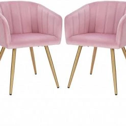 EUGAD Esszimmerstuhl, 2er-Set Esszimmerstuhl Polsterstuhl aus Samt Dunkelgrün Dunkelgrau, Dunkelgr&uuml;n, Rosa, Schwarz -TischStuhl Verkäufe fdc1d813 3ddb 5014 b79c 692aea9007c5