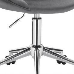 EUGAD Schreibtischstuhl (1 Stück), Bürohocker Rollhocker mit Rollen, Samt, höhenverstellbar, Rosa Dunkellgrau, Hellgrau 41 EUGAD Schreibtischstuhl (1 Stück), Bürohocker Rollhocker mit Rollen, Samt, höhenverstellbar, Rosa Dunkellgrau, Hellgrau -TischStuhl Verkäufe fe165e3c dcff 53c8 891e 19d7dc790a47